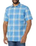 Amazon Essentials Men’s Slim-Fit Short-Sleeve Poplin Shirt for $3.23