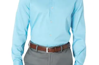 Amazon Essentials Men’s Wrinkle-Resistant Stretch Dress Shirt for $5.69