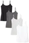 4-Pack Amazon Essentials Women’s Slim-Fit Camisoles for $16.70