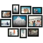Americanflat Picture Frames Set of 10 with Shatter-Resistant Glass for $13.99