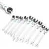 Anbull 9-Piece Ratcheting Wrench Set with Open Flex Head for $59.99