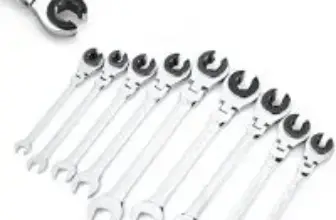 Anbull 9-Piece Ratcheting Wrench Set with Open Flex Head for $59.99