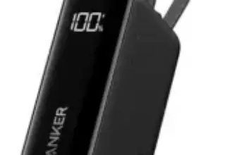 Anker Fusion 30W Power Bank with Built-in USB-C Cable for $22