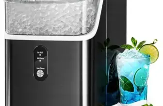 Antarctic Star Nugget Ice Maker – Produces 34 lbs of Ice Daily for $98.49