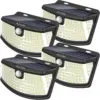 4-Pack Aootek 120-LED Solar Motion Sensor Lights for $15