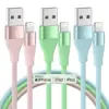 Apple MFi Certified Lightning Cable 3-Pack, 10 FT for $3.99
