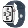 Apple Watch SE (2nd Gen) 44mm GPS + Cellular – Silver/Storm Blue for $197.95