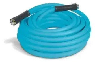 Aqua Joe 50′ Professional Grade Hybrid Polymer Garden Hose for $25
