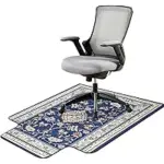 Aqzuxira 36-in x 48-in Non-Slip Office Chair Mat for $9.49