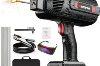 ARCCAPTAIN 110V Portable Welding Machine with IGBT Inverter for $66