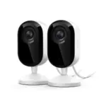 2-Pack Arlo Essential 2K Indoor Security Cameras for $42