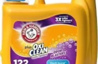 Arm & Hammer Plus OxiClean Liquid Laundry Detergent 158.6 Fl oz for $10.48