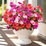 Realistic UV Resistant Artificial Flower Bundles for $7.49