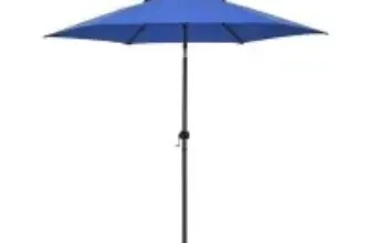 Astella 9ft Round Push Tilt Patio Umbrella for $29.99