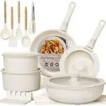 Astercook 21-Piece Non-Stick Pots and Pans Set for $59.99