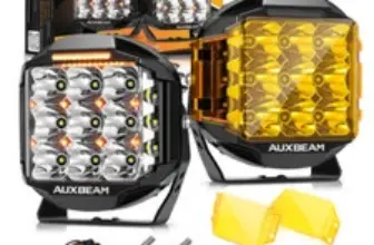 AUXBEAM 7″ 228W Round LED Work Light – $212.49