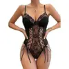 Avidlove Women’s Lace Up Front V Neck Bustier Lingerie for $5.99