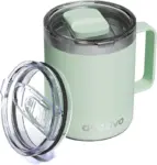 12-Oz AVODVO Insulated Stainless Steel Coffee Mug with 2 Lids for $6.99
