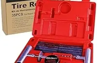 AWELCRAFT 35-Piece Heavy Duty Tire Plug Kit for $8.49