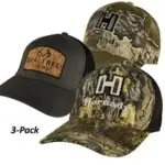3-Pack Backcountry Grit Series Caps for $13.00