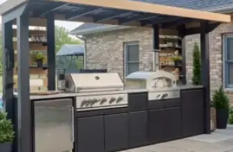 Backyard Discovery Fusion Flame Outdoor Kitchen for $6999