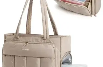 BAGSMART Laptop Tote Bag with Lunch Compartment for $19.99