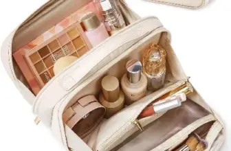 BAGSMART Travel Makeup Bag for $9.47
