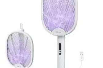 Baldr 2-in-1 Electric Fly Swatter with Purple Attractant Lamp for $15.99