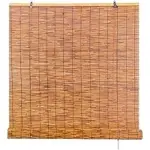 10×10-Inch Roll-Up Bamboo Shades for $3.28