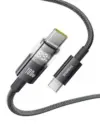 Baseus 100W 5A Fast Charging USB-C Cable with LED Display for $8.99