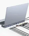 Baseus 12-in-1 Laptop Docking Station with 100W PD for $52