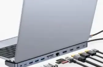Baseus 12-in-1 Laptop Docking Station with 100W PD for $52