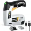 BATAVIA 2-in-1 Cordless Electric Brad Nailer & Stapler Now $28