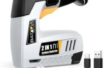 BATAVIA 2-in-1 Cordless Electric Brad Nailer & Stapler Now $28