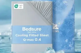 Bedsure Cooling Fitted Sheet for $31.49 – Free Shipping Included