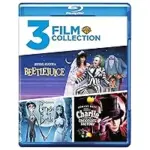 Beetlejuice, Charlie and the Chocolate Factory & Corpse Bride Blu-ray Set for $7.40