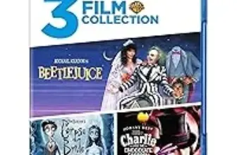 Beetlejuice, Charlie and the Chocolate Factory & Corpse Bride Blu-ray Set for $7.40