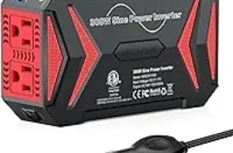 BESTEK 300W Pure Sine Wave Power Inverter for $31.49