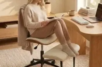 Bestier Cross Legged Office Chair Now for $59.99