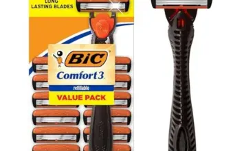 BIC Comfort 3 Razor Value Pack for $5.95 – Includes 1 Handle and 12 Cartridges