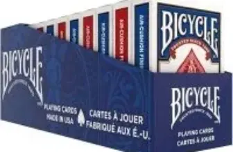 Bicycle Standard Rider Back Playing Cards (Poker Size, 12-Pack) for $15.99