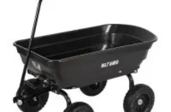BILT HARD 4 Cu.Ft. Poly Yard Dump Cart with No-Flat Tires for $89.98