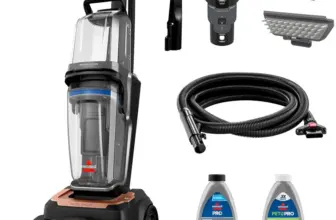 Bissell Revolution HydroSteam Upright Deep Carpet Cleaner with 4″ Tough Stain Tool for $249.99