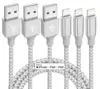 Bkayp 10′ Apple MFi Certified Lightning Cable 3-Pack for $3.99