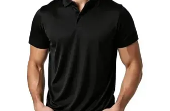 BKMBKM Men’s Quick Dry Slim Fit Polo Shirt – Now Only $6.99