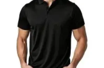 Bkmbkm Quick Dry Moisture Wicking Polo Shirt for $6.99