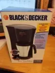 Black & Decker DCM18 Brew N Go Coffee Maker with Stainless Steel Mug – $34.99