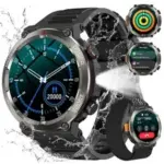 Blackview W50 Military Tactical Smart Watch – Waterproof & Call Function for $35.99