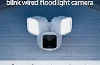 Blink Wired Smart Security Floodlight Camera with 2600 Lumens for $29.99