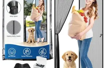 BlissTrends Magnetic Screen Door for $5.69